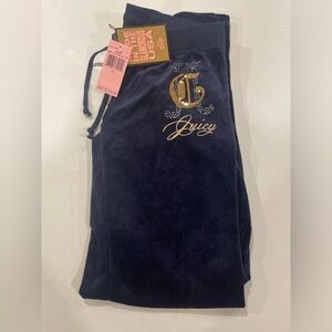 New with tags blue Juicy sweatpants size medium